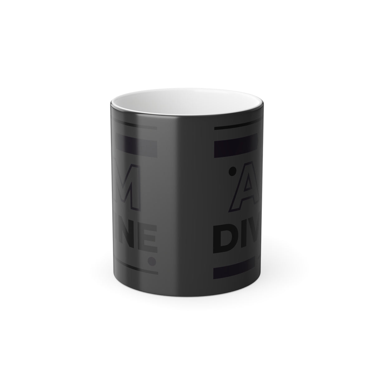 "I Am Divine" Color-Morph Mug — 11 oz