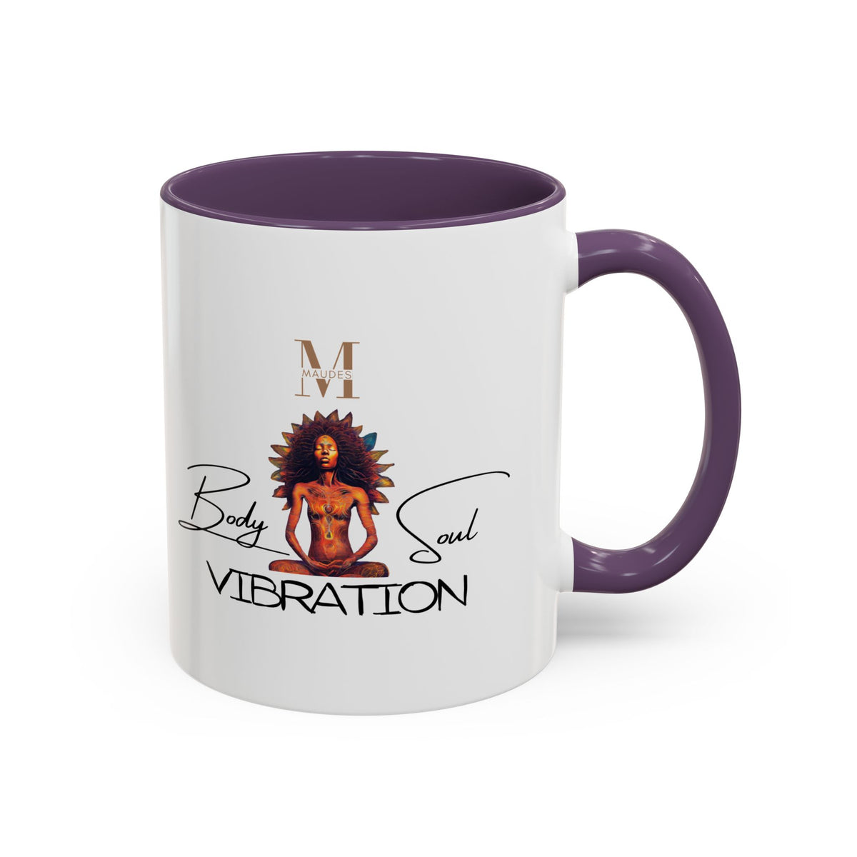 Body Soul Vibration Mug — Afro Goddess Meditation
