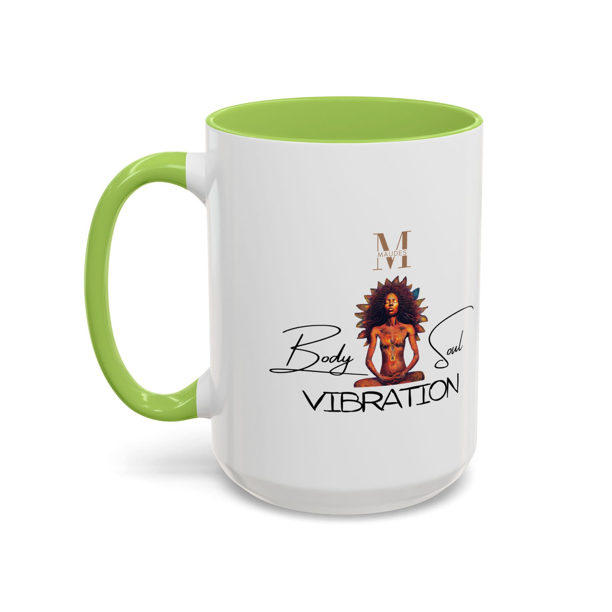 Body Soul Vibration Mug — Afro Goddess Meditation