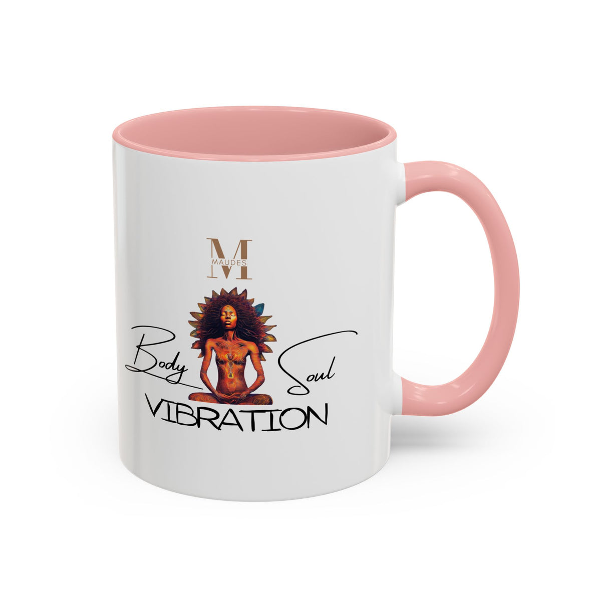 Body Soul Vibration Mug — Afro Goddess Meditation