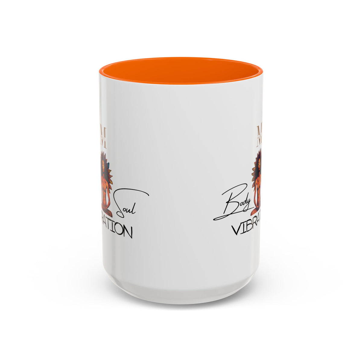Body Soul Vibration Mug — Afro Goddess Meditation