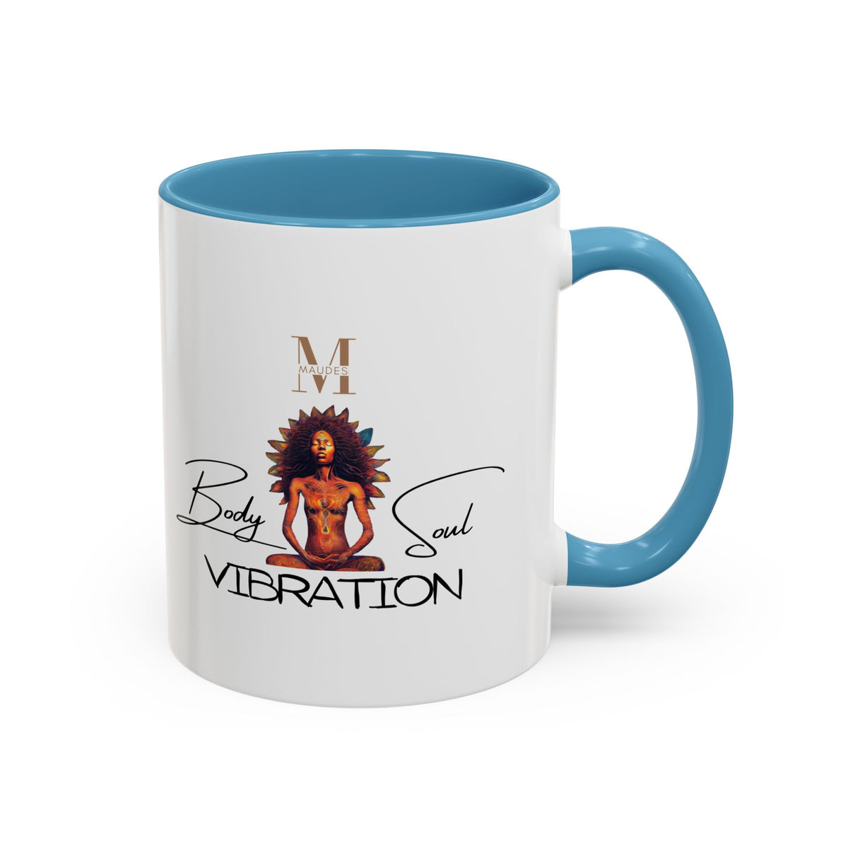 Body Soul Vibration Mug — Afro Goddess Meditation