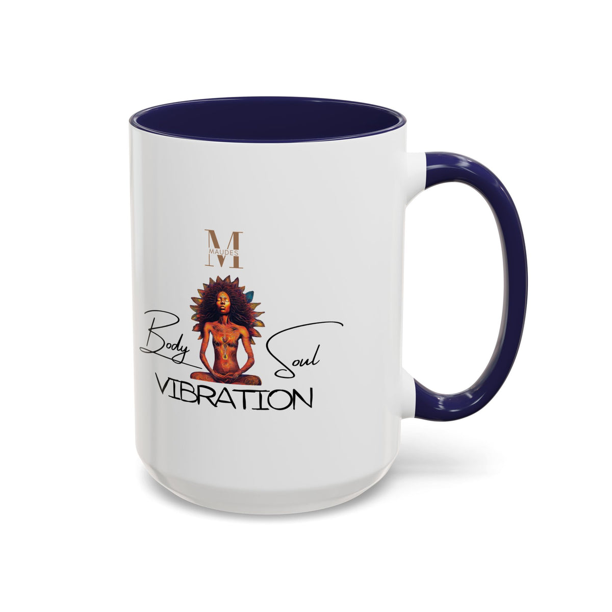 Body Soul Vibration Mug — Afro Goddess Meditation