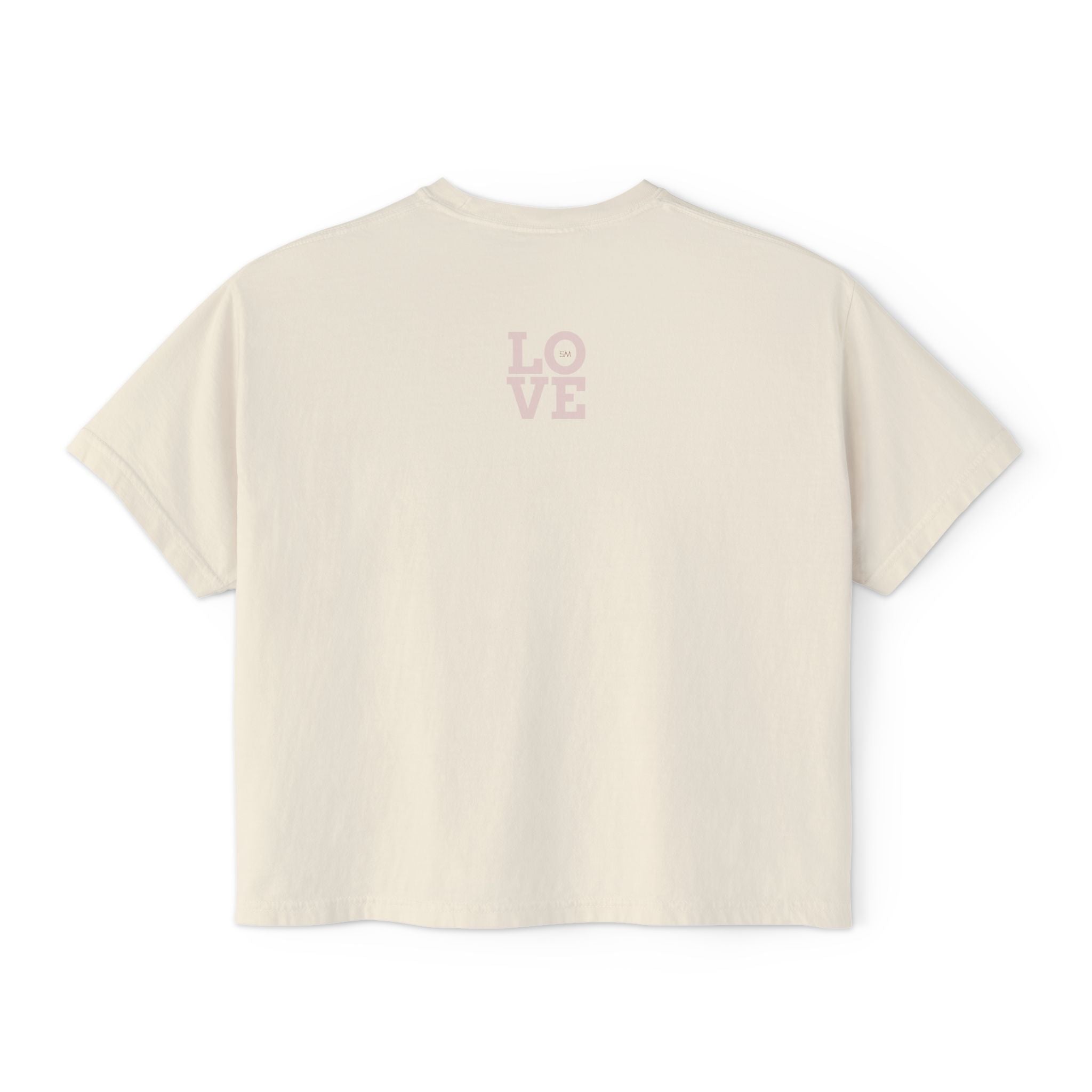 Sorry Not Sorry Boxy Tee — Women's Retro Graphic Crop T-Shirt