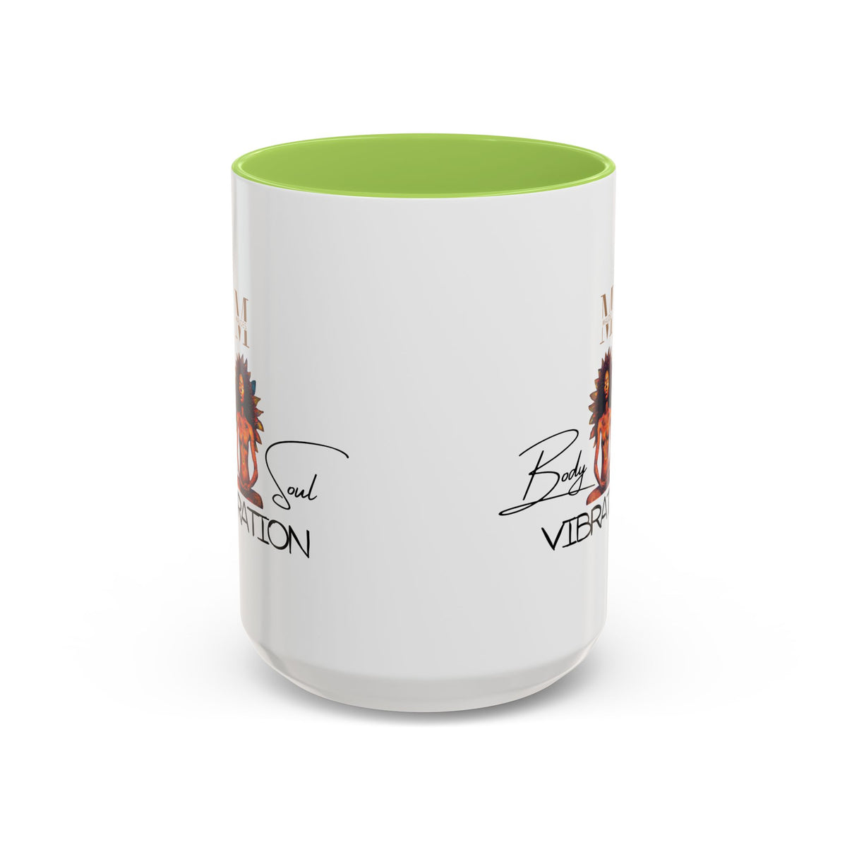 Body Soul Vibration Mug — Afro Goddess Meditation