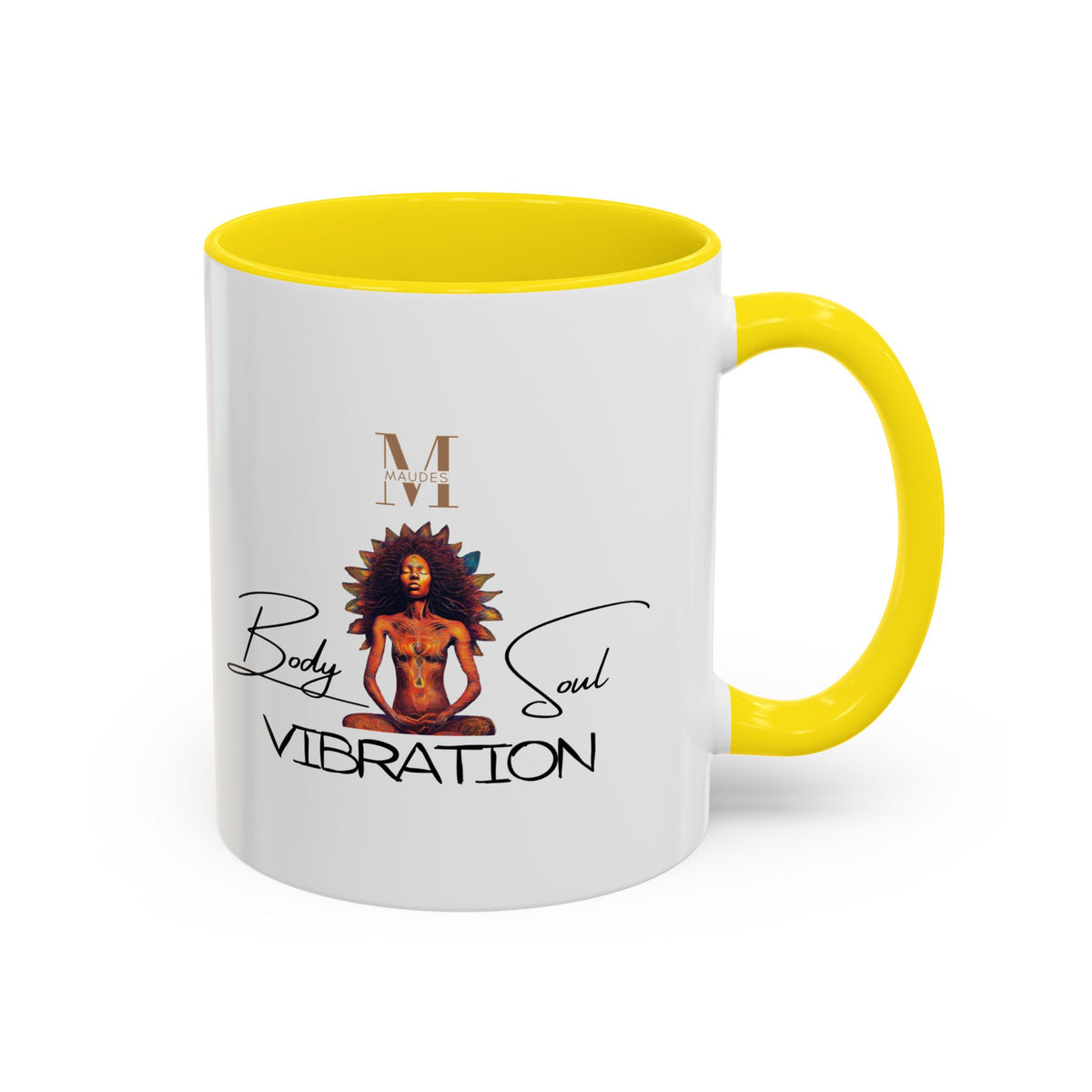 Body Soul Vibration Mug — Afro Goddess Meditation