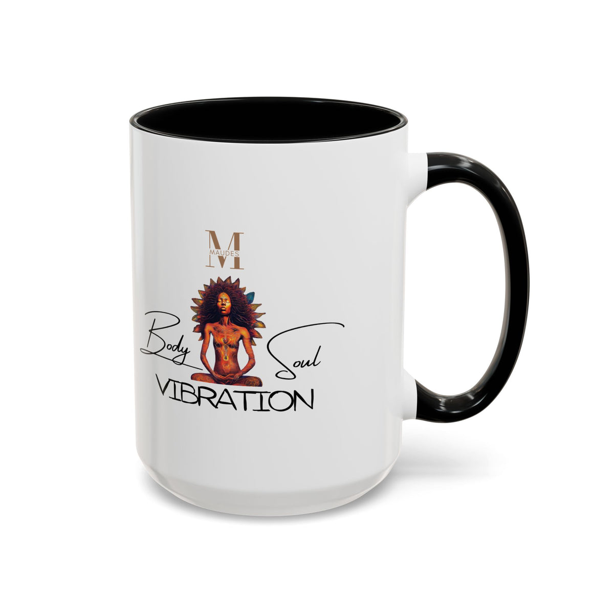 Body Soul Vibration Mug — Afro Goddess Meditation