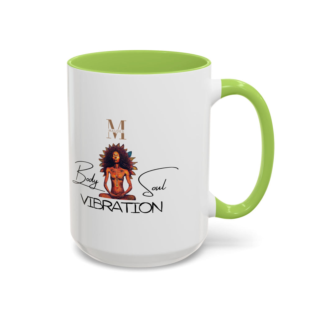 Body Soul Vibration Mug — Afro Goddess Meditation