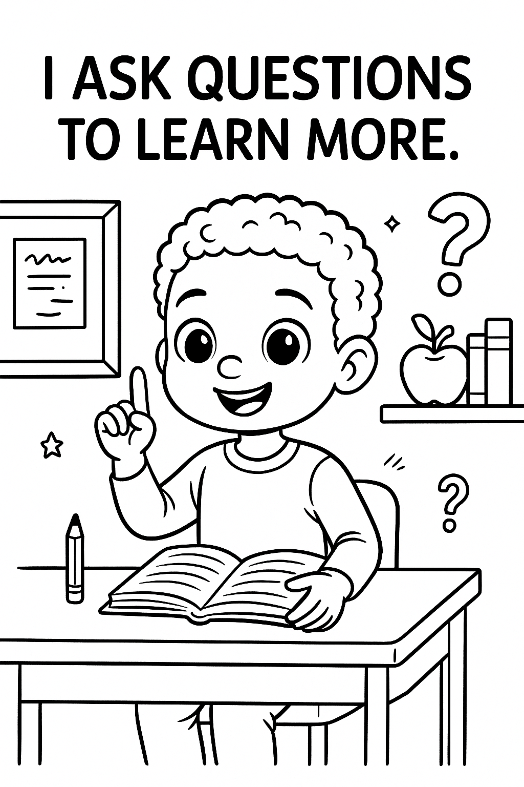 Mindset Matters: Affirmation Coloring Book for Children (Digital Download)