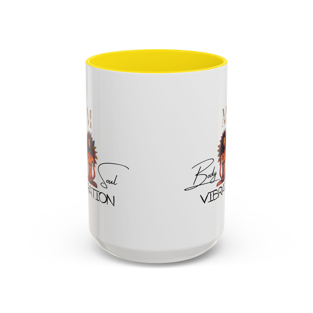 Body Soul Vibration Mug — Afro Goddess Meditation