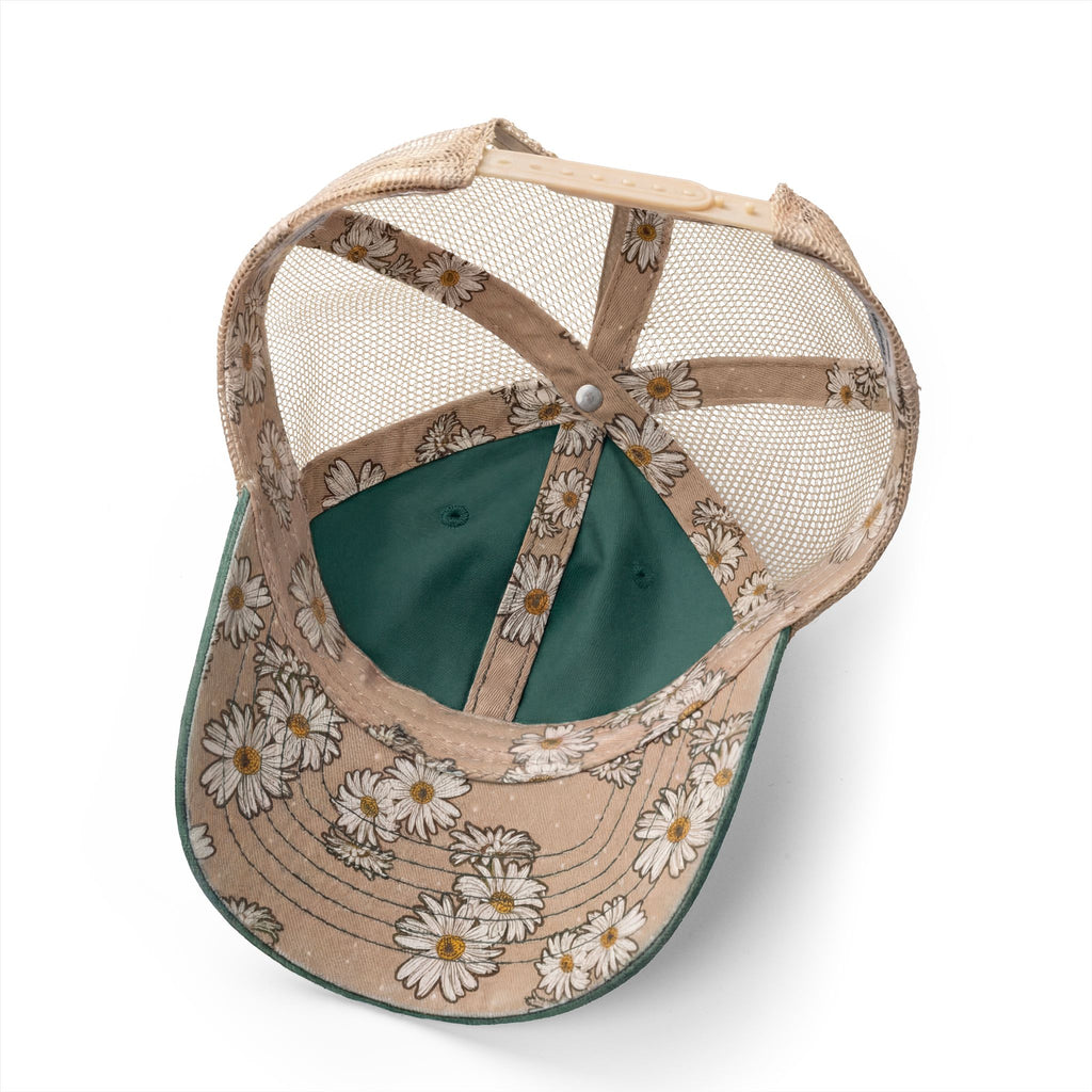 Protecting My Peace Women's Washed Mesh-Back Cap