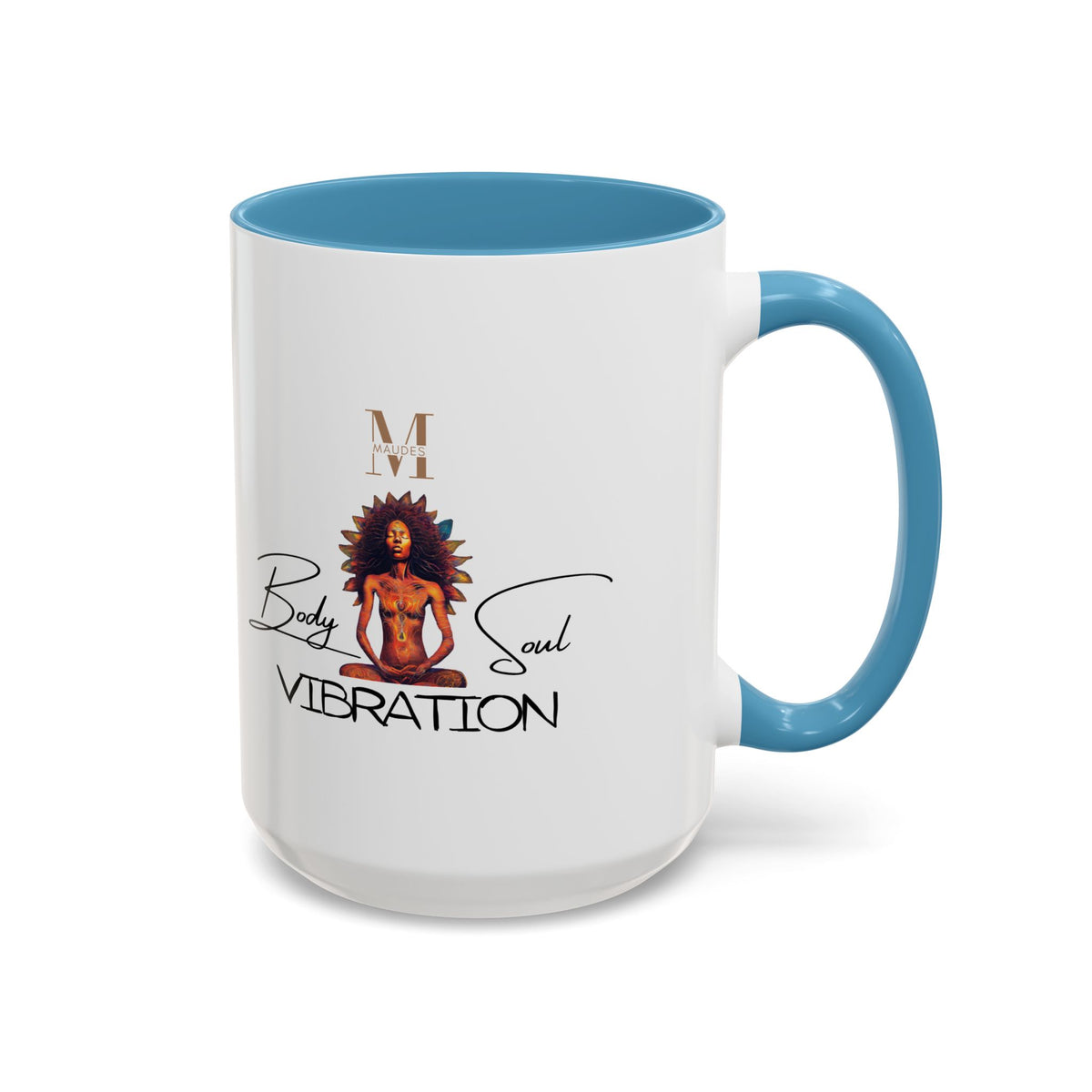 Body Soul Vibration Mug — Afro Goddess Meditation